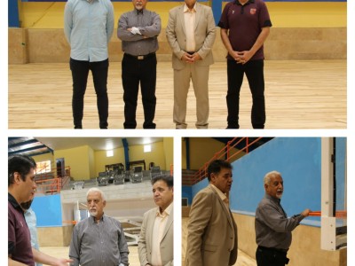 بازدید رئیس سازمان لیگ بسکتبال کشور از امکانات و شرایط میزبانی باشگاه مس رفسنجان
